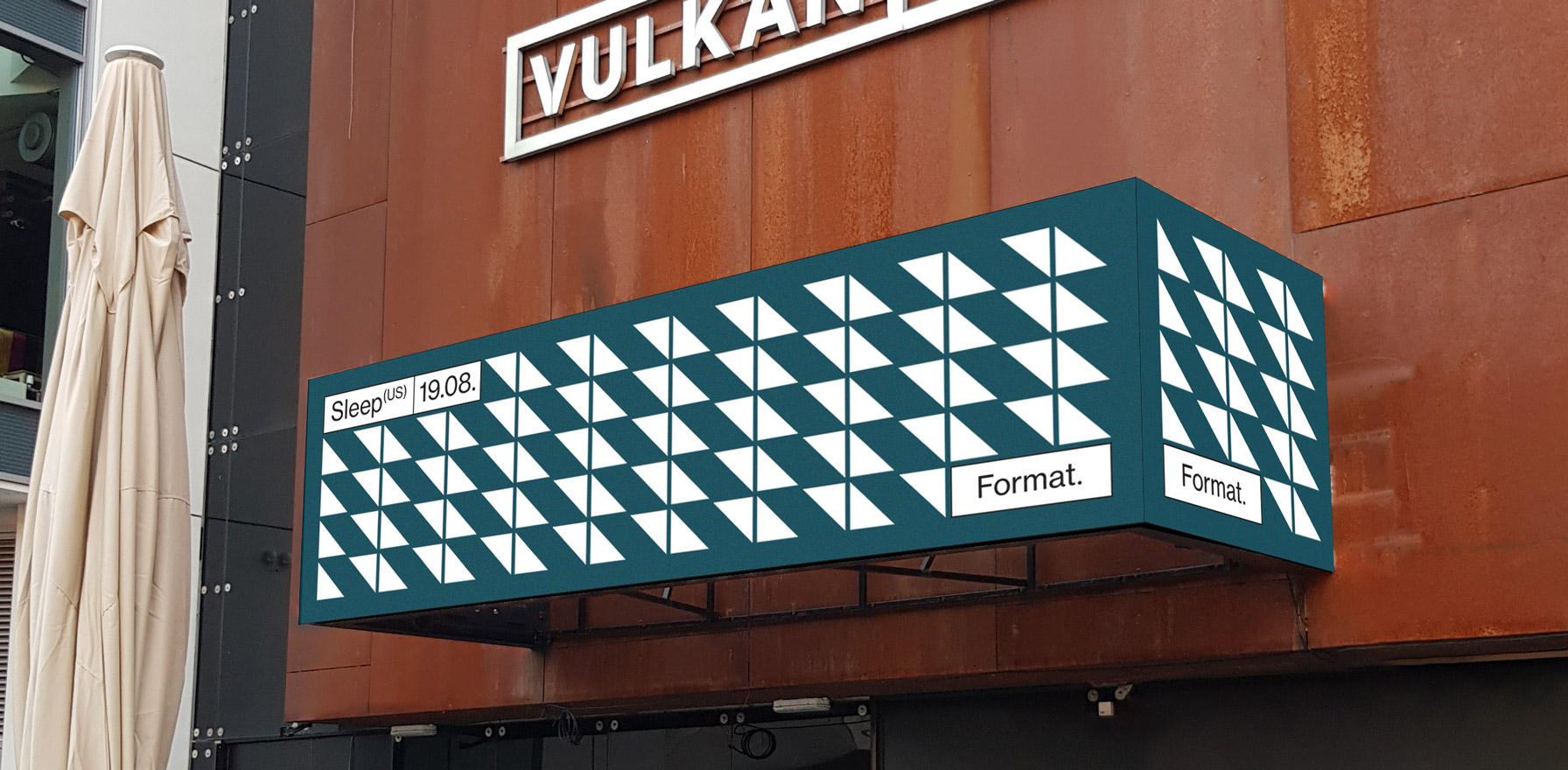 Billboard on Vulkan Arena